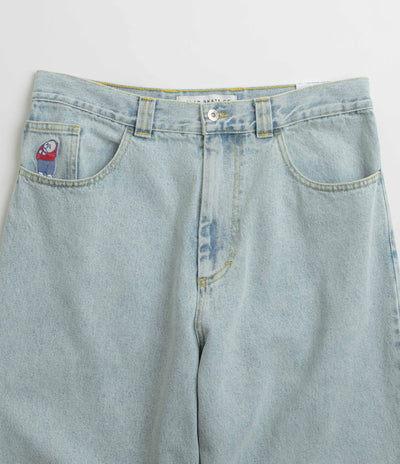 Polar Big Boy Jeans in Light Blue and OG Logo