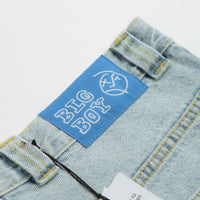 Polar Big Boy Jeans in Light Blue and OG Logo thumbnail