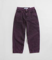 Polar Big Boy Jeans in Purple Black