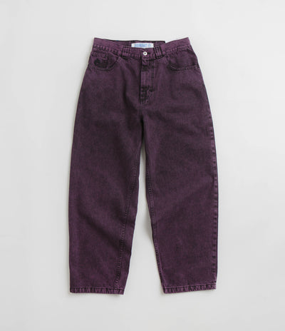 Polar Big Boy Jeans in Purple Black