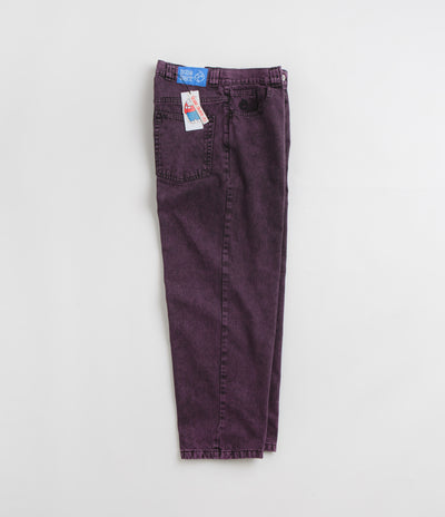 Polar Big Boy Jeans in Purple Black