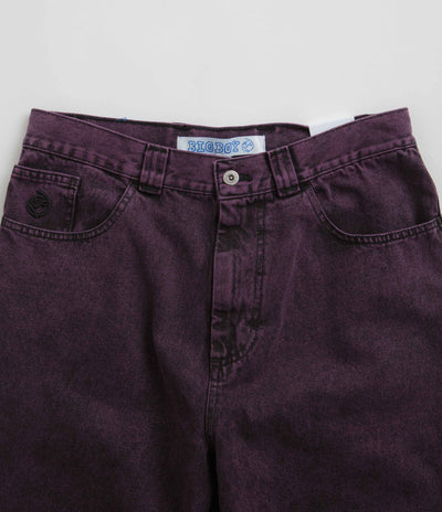 Polar Big Boy Jeans in Purple Black