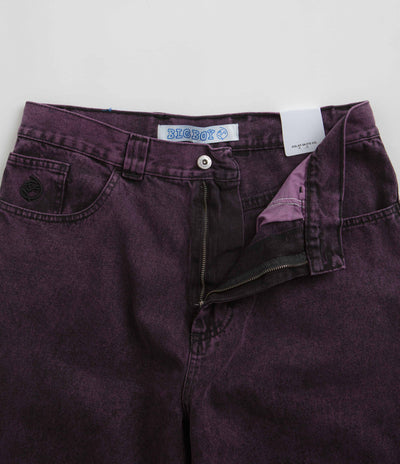 Polar Big Boy Jeans in Purple Black