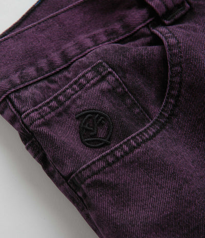 Polar Big Boy Jeans in Purple Black