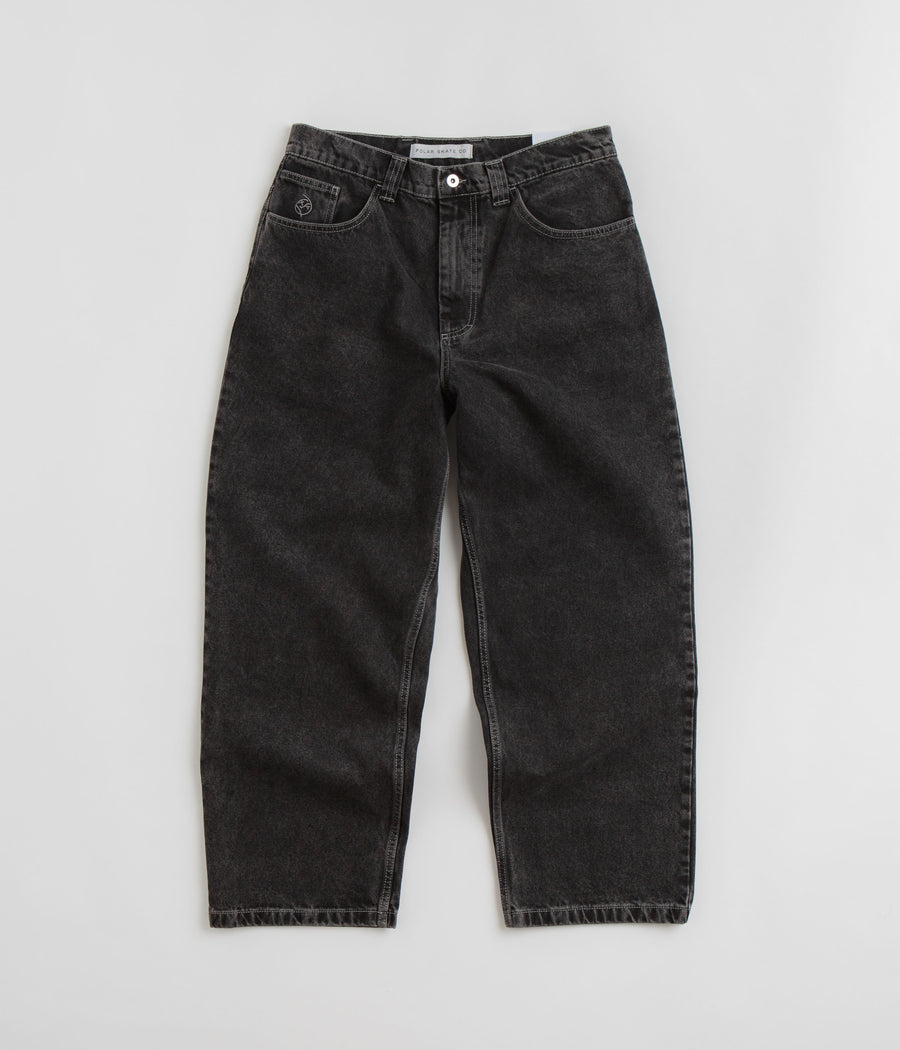Polar Big Boy Jeans in Silver Black