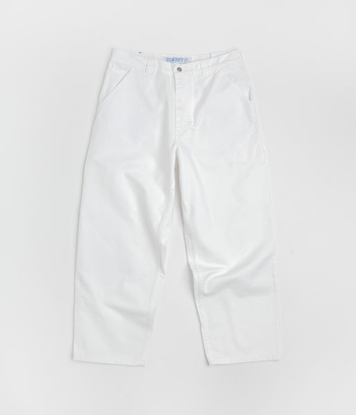Polar Big Boy Work Pants White Flatspot