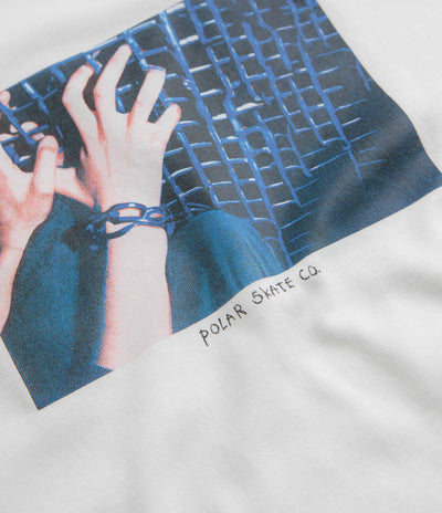 Polar Caged Hands T-Shirt - White