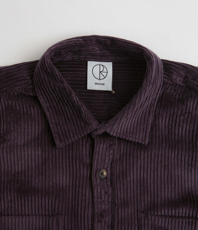 Polar Cord Shirt - Dark Violet