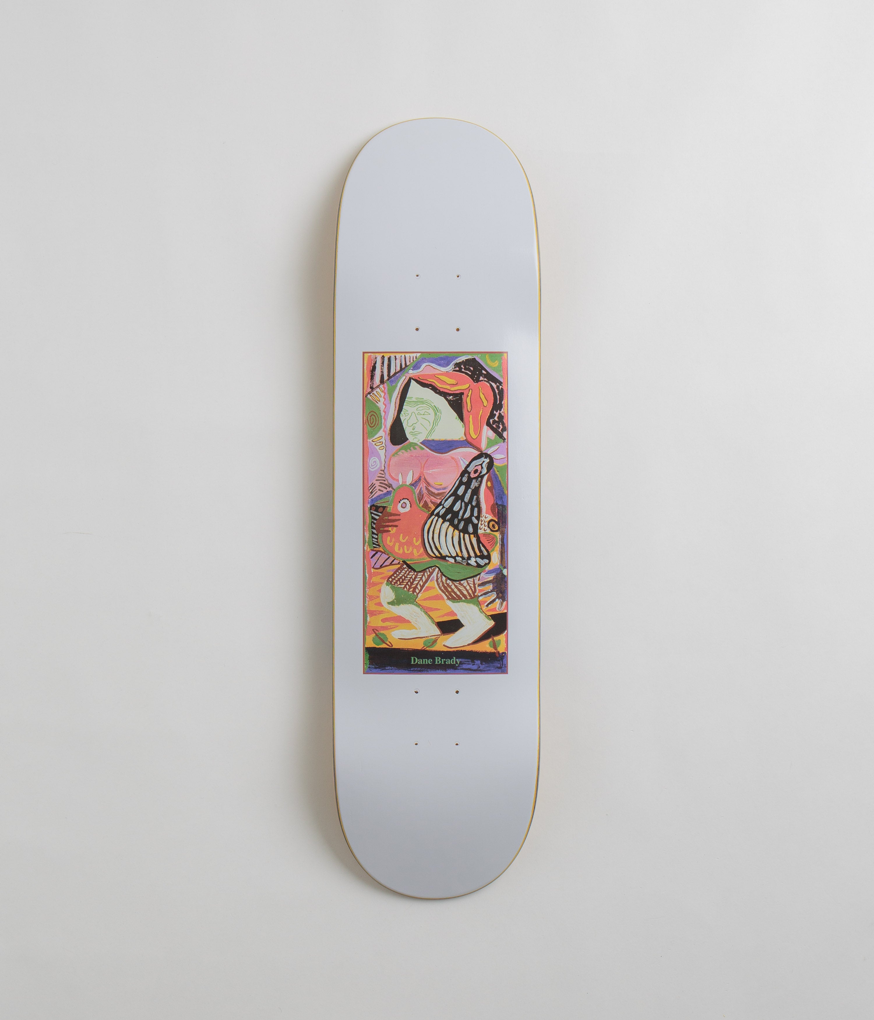 Polar Dane Brady Pigeons Deck - White - 8.375"