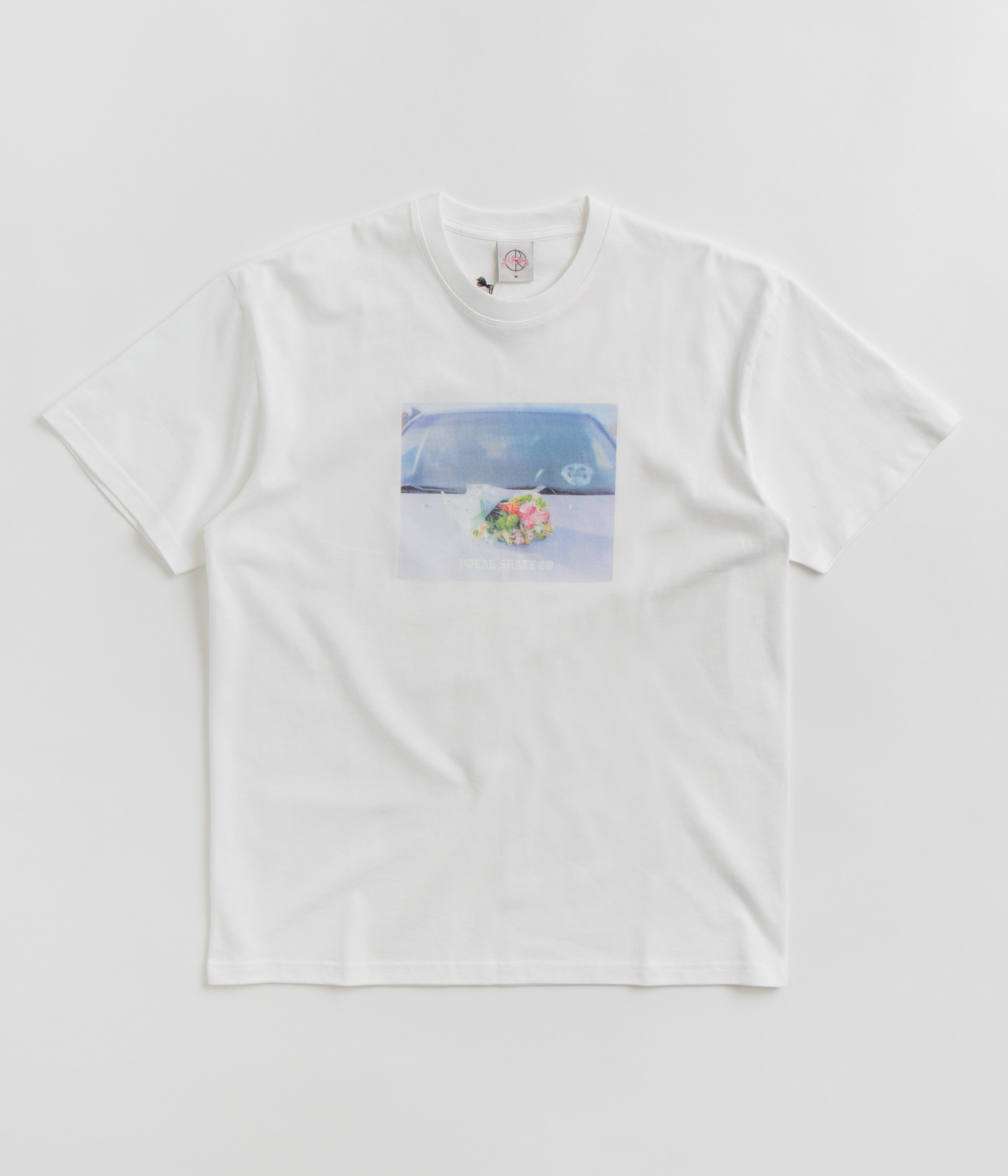 Polar Dead Flowers T-Shirt - White