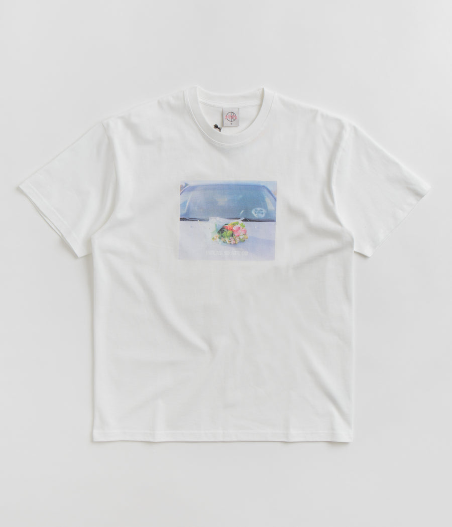 Polar Dead Flowers T-Shirt - White