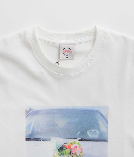 Polar Dead Flowers T-Shirt - White | Flatspot