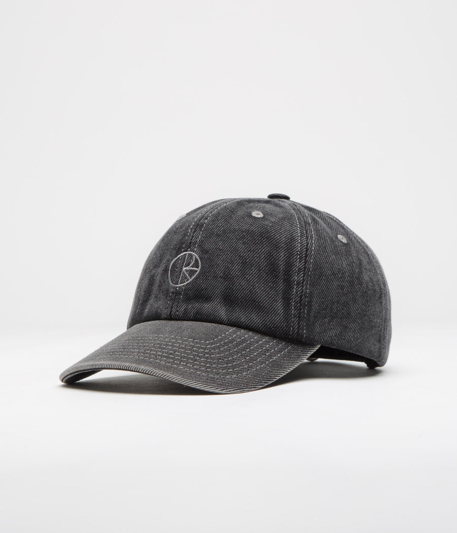 Polar Denim Sai Cap in Silver Black
