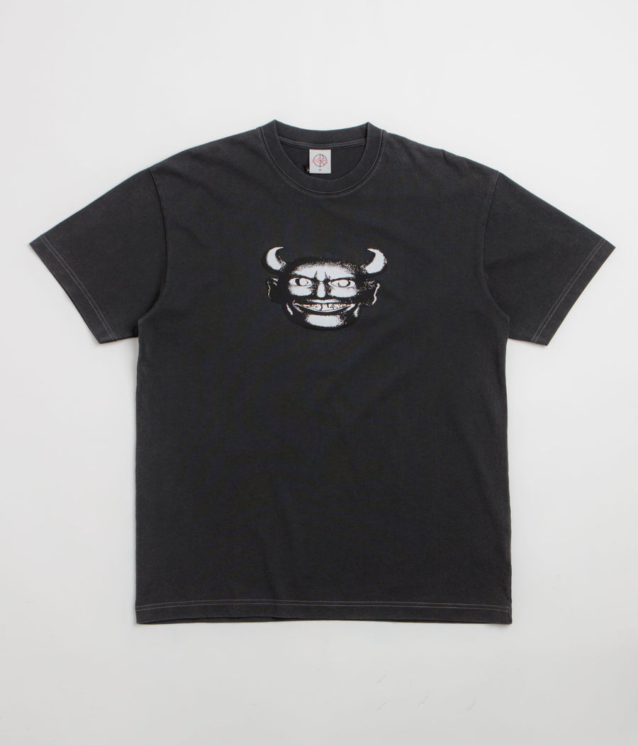Polar Devil T-Shirt - Silver Black