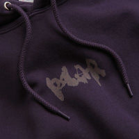 Polar Drip Logo Dave Hoodie - Dark Violet thumbnail