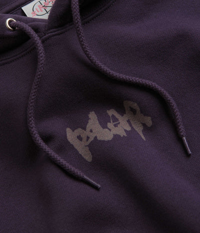 Polar Drip Logo Dave Hoodie - Dark Violet
