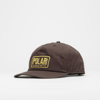 Polar Earthquake Patch Cap - Brown / Yellow thumbnail