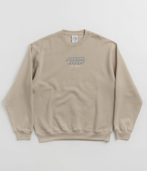 Polar Faces Dave Crewneck Sweatshirt - Taupe