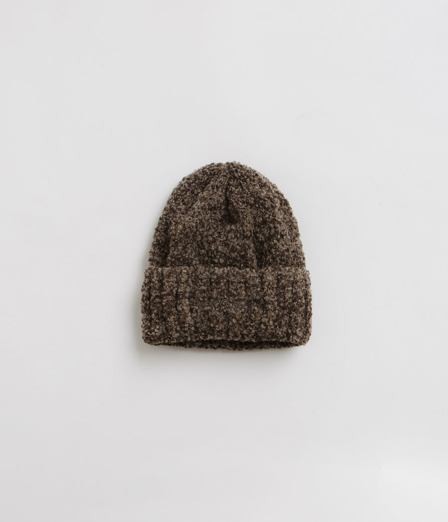 Polar Fluff Beanie in Brown