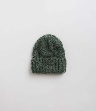 Polar Fluff Beanie in Grey Green