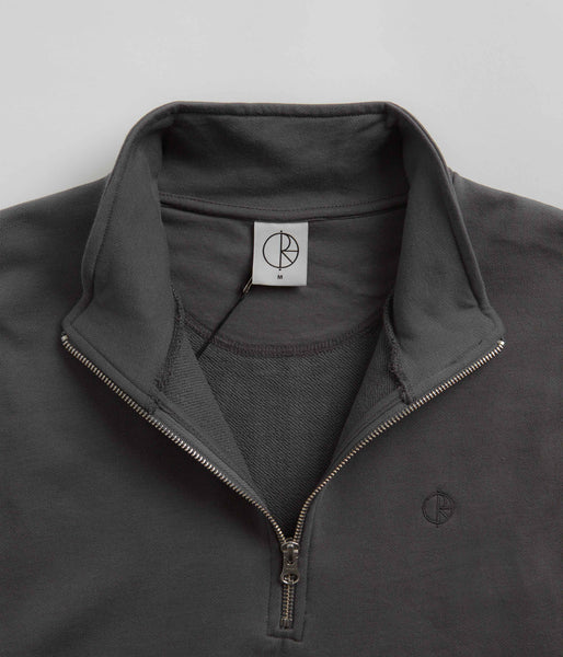 Polar Frank Half Zip Sweatshirt Graphite Flatspot