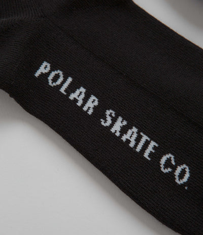 Polar Gnarly Huh Socks - Black