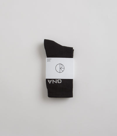 Polar Gnarly Huh Socks - Black