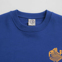 Polar Graph Dave Crewneck Sweatshirt - Egyptian Blue thumbnail