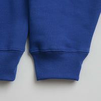 Polar Graph Dave Crewneck Sweatshirt - Egyptian Blue thumbnail