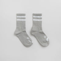 Polar Happy Sad Classic Socks - Heather Grey thumbnail