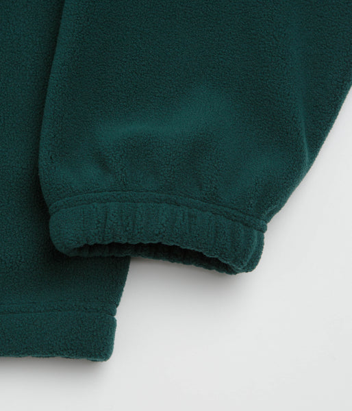 Polar Ivan Half Zip Sweatshirt - Dark Emerald | flatspot