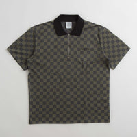 Polar Jacques Checkered Polo Shirt - Black / Green thumbnail