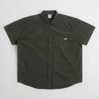 Polar Mitch Short Sleeve Shirt in Dirty Black thumbnail