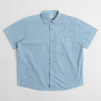 Polar Mitch Short Sleeve Shirt in Dove Blue thumbnail