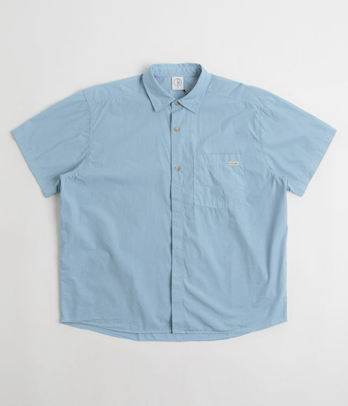 Polar Mitch Short Sleeve Shirt - Dove Blue