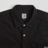 Polar Mitchell Herringbone Shirt - Black thumbnail