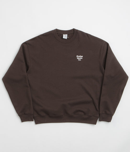 Polar New Sport Dave Crewneck Sweatshirt - Chocolate