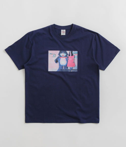Polar Pink Dress T-Shirt - Dark Blue