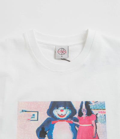 Polar Pink Dress T-Shirt - White