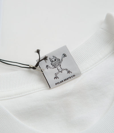 Polar Pink Dress T-Shirt - White