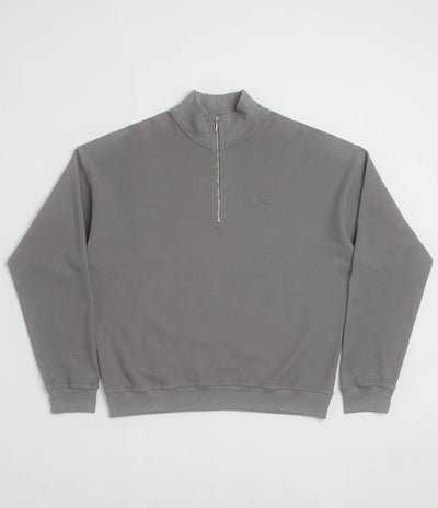 Polar Pique Half Zip Shirt - Grey