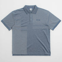 Polar Pique Surf Polo Shirt in Heather Blue thumbnail