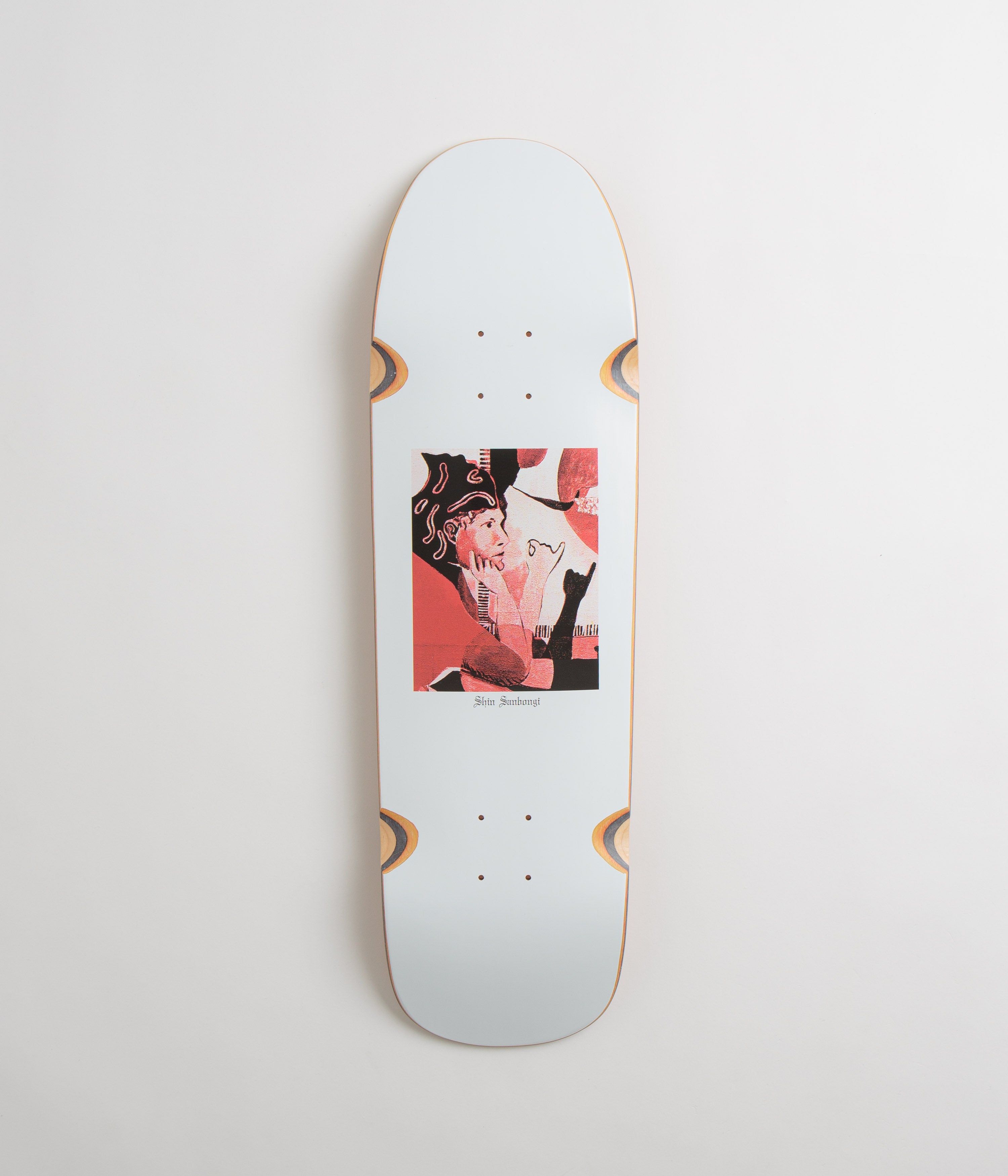 Polar Shin Sanbongi Contact Wheel Well 1991 Shape Deck - 9.25"