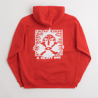 Polar Skate Club Dave Hoodie in Red thumbnail