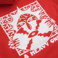 Polar Skate Club Dave Hoodie in Red thumbnail