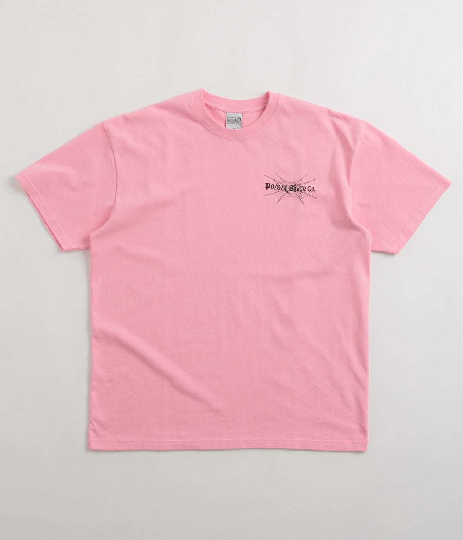 Polar Spiderweb T-Shirt - Pink