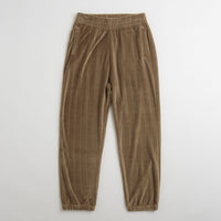 Polar Stripe Velour Sweatpants in Beech thumbnail