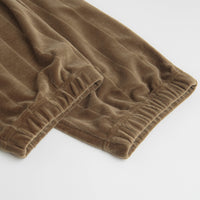 Polar Stripe Velour Sweatpants in Beech thumbnail