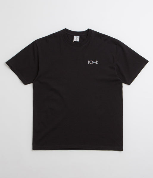 ☆FREEDOM☆ Powerhouse Two-Tone Logo Overfit T-Shirt Black P Powerhouse Two tone Logo Over Fit T-shirts (Black) - 프리덤