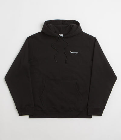 Polar Surf Logo Dave Hoodie in Black